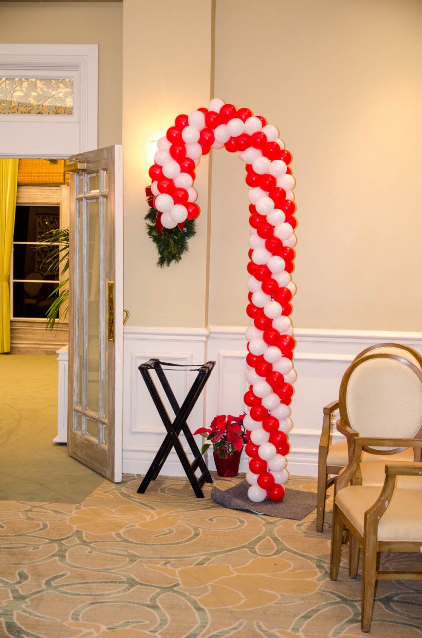 Balloon Candy Cane in Naples Florida